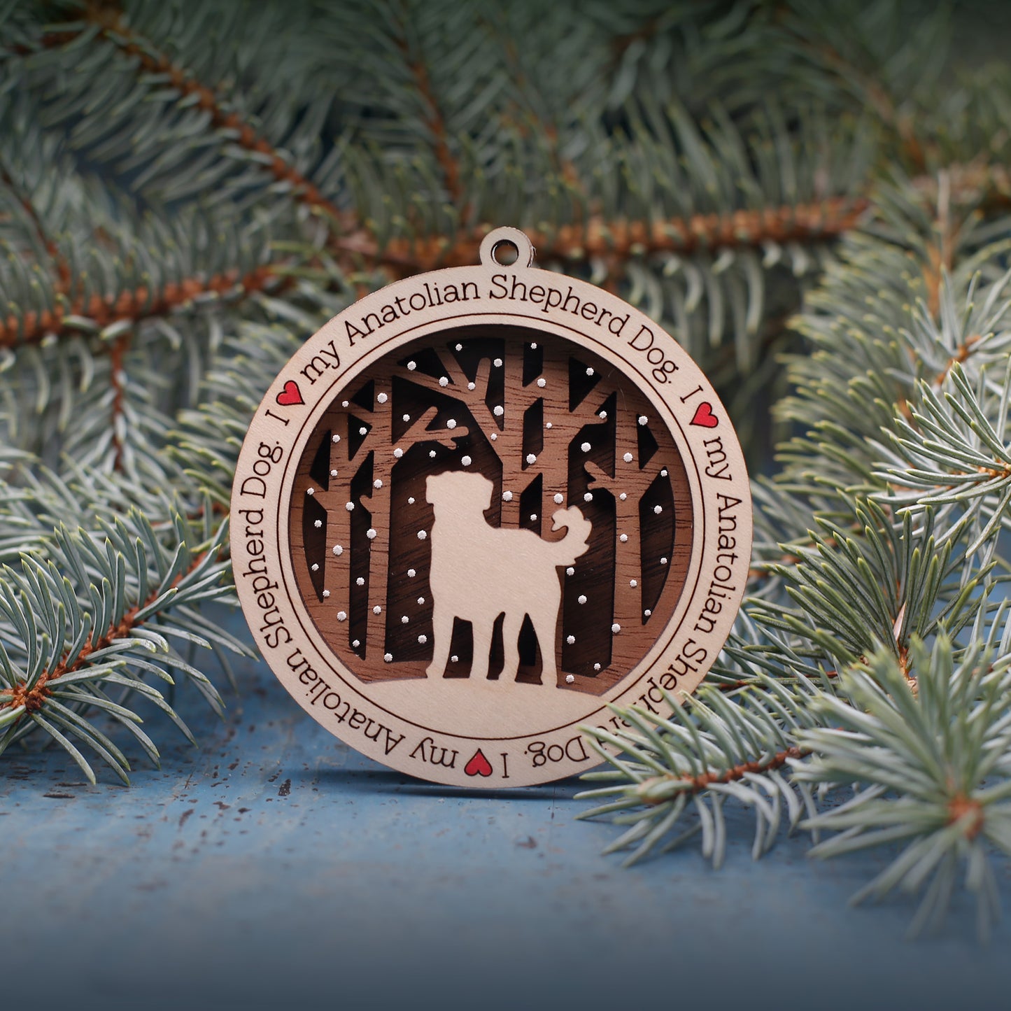 Anatolian Shepherd Dog Ornament