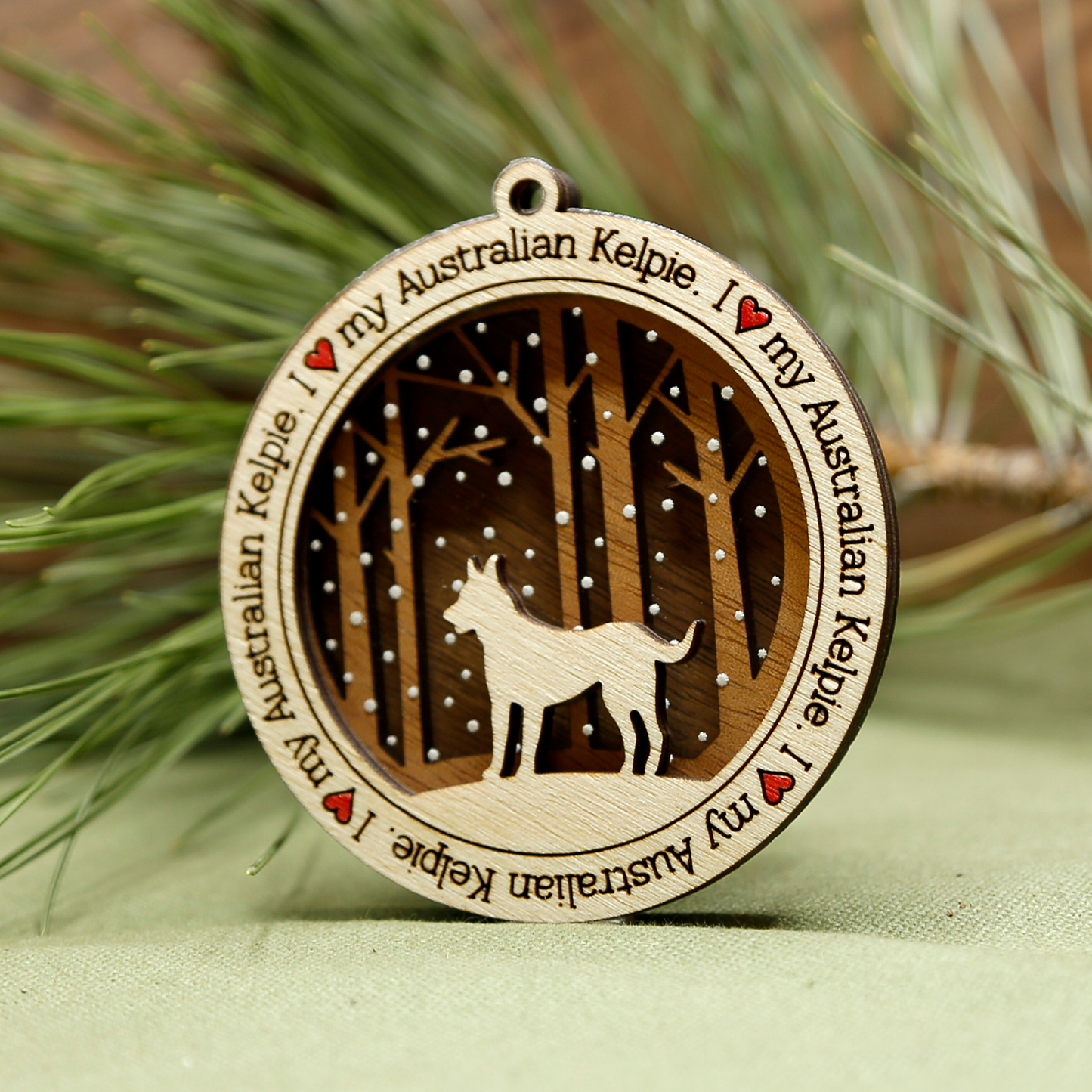 Australian Kelpie Ornament