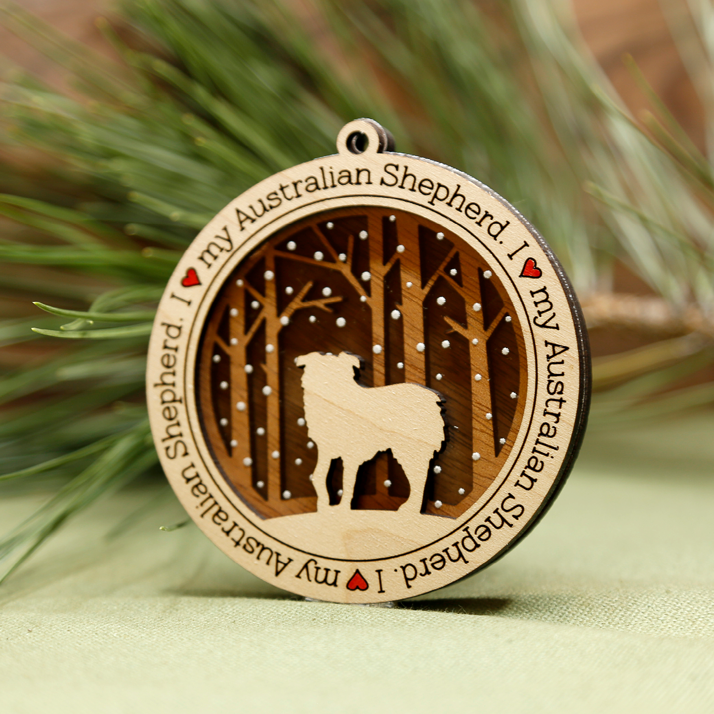 Australian Shepherd Ornament