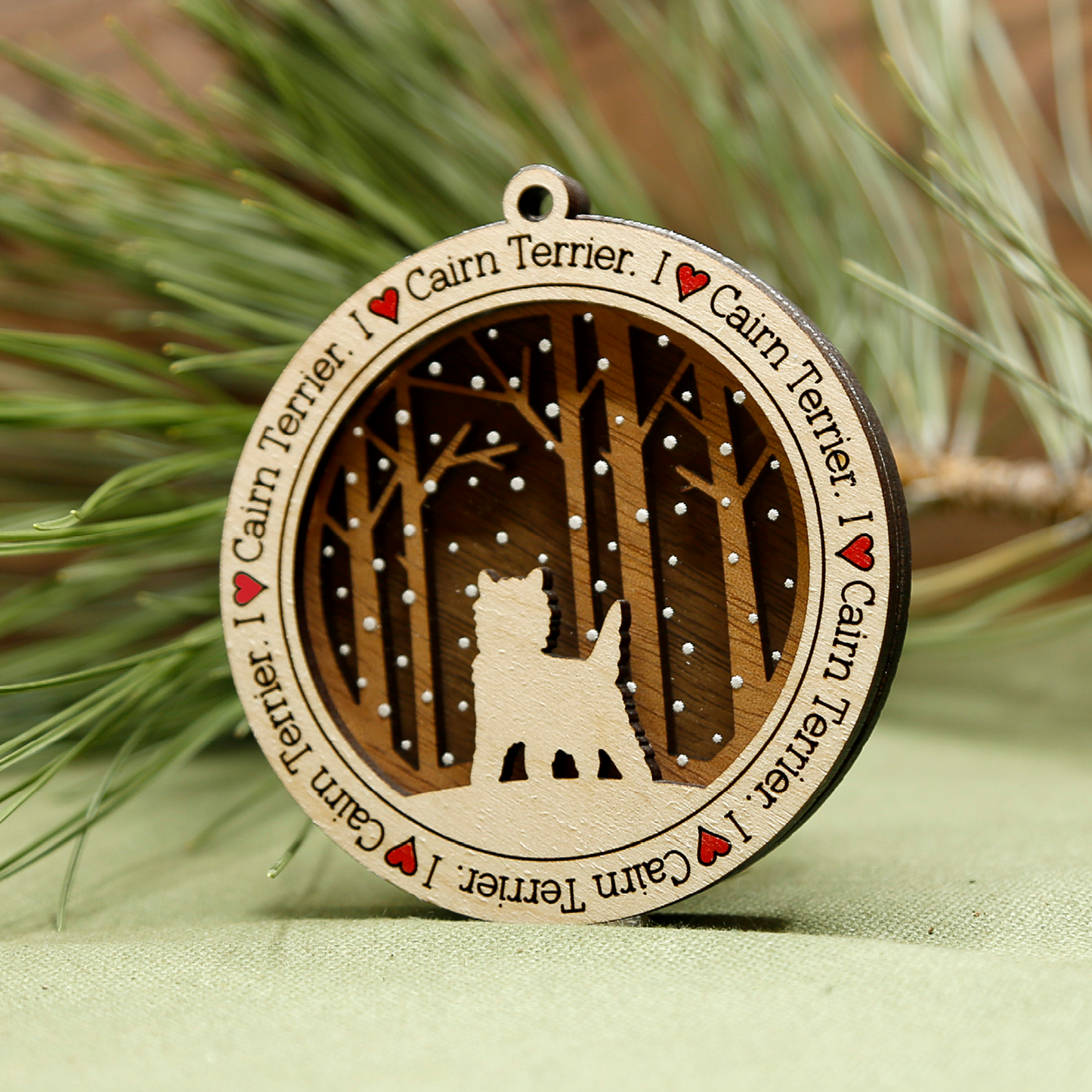 Cairn Terrier Ornament