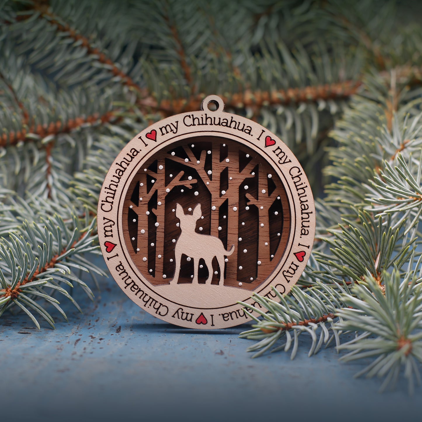 Chihuahua - Short Haired Ornament