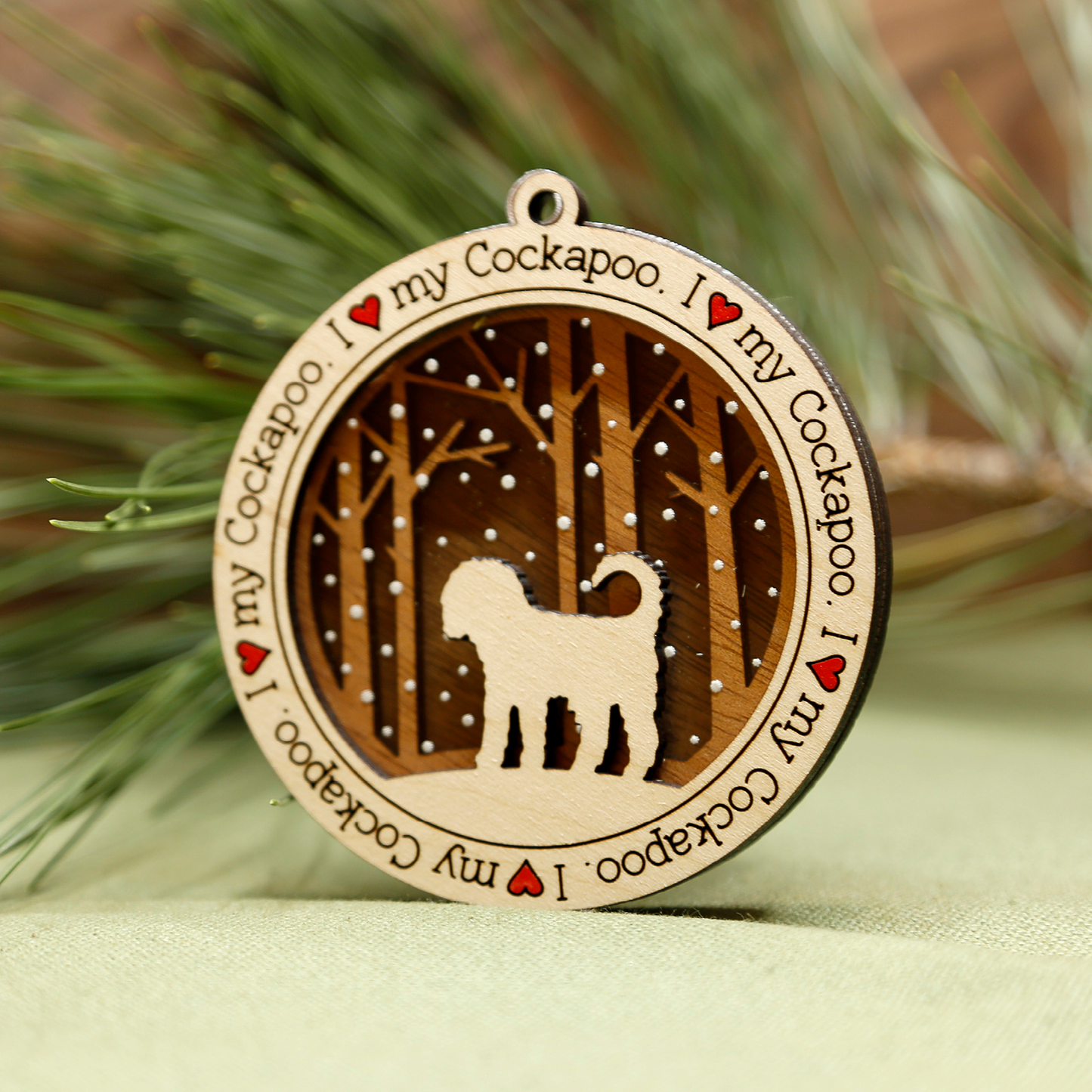 Cockapoo Ornament