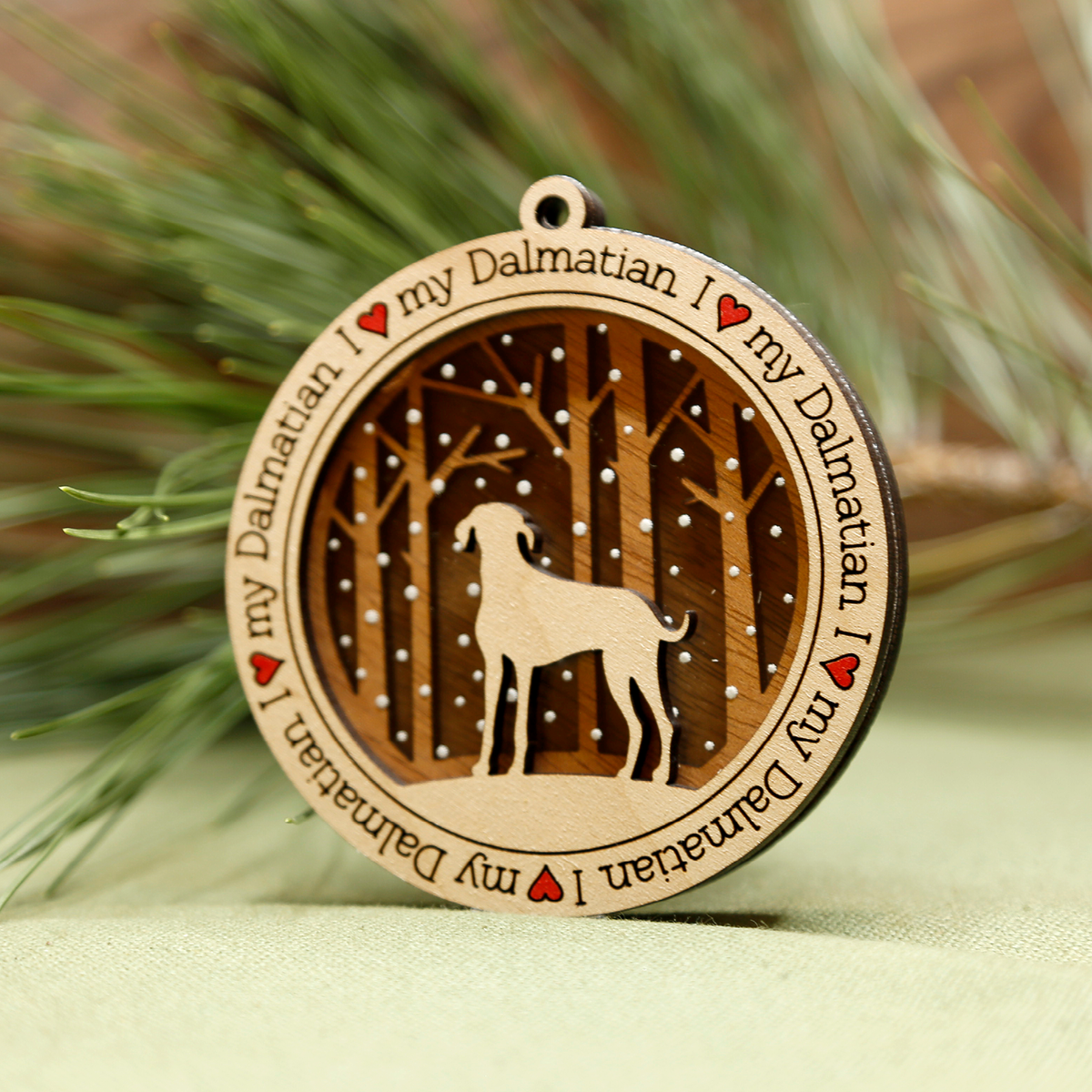 Dalmatian Ornament