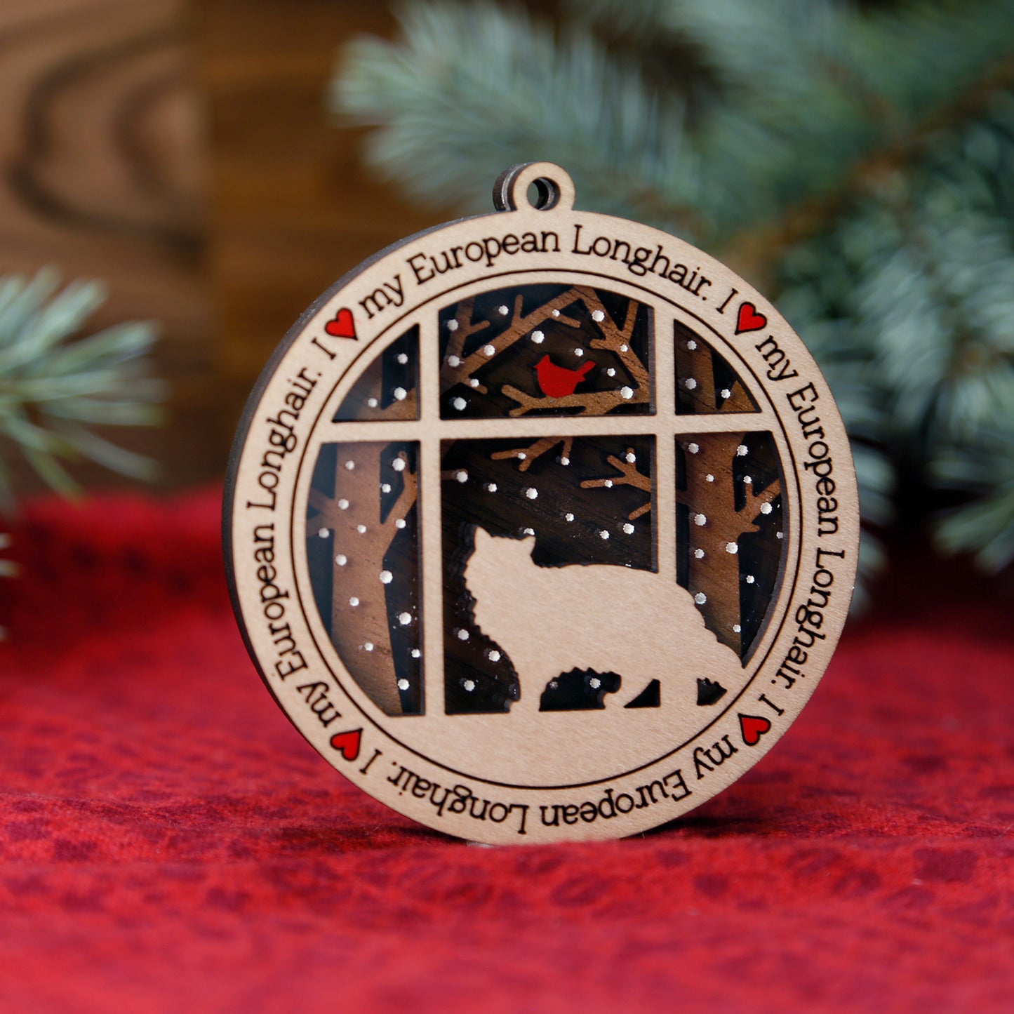 European Longhair Ornament