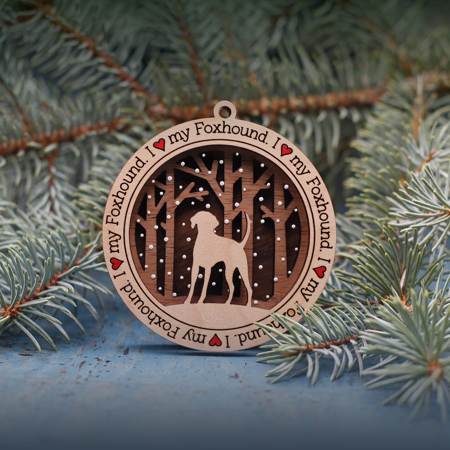 Foxhound Ornament