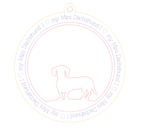 Miniature Dachshund Ornament