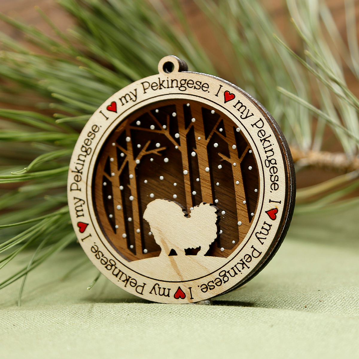 Pekingese Ornament