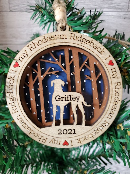 Rhodesian Ridgeback Ornament