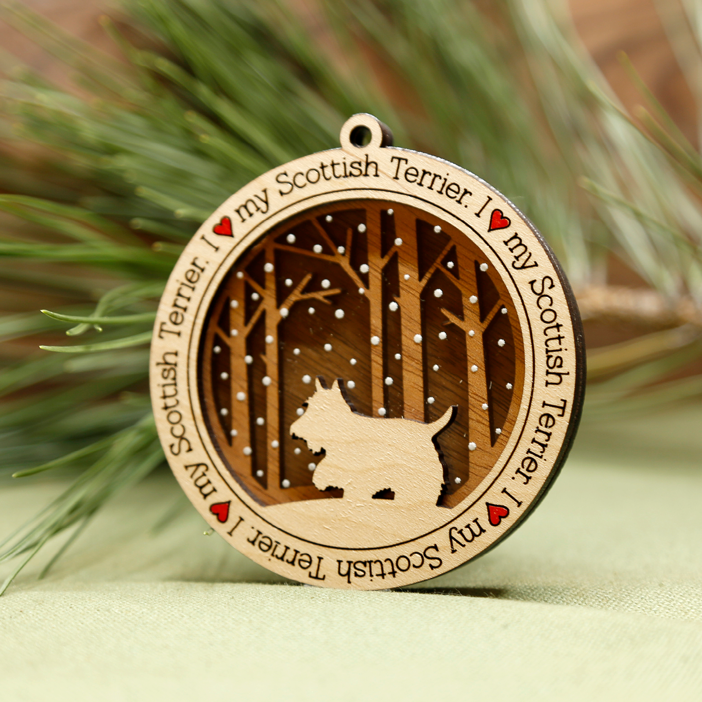 Scottish Terrier Ornament