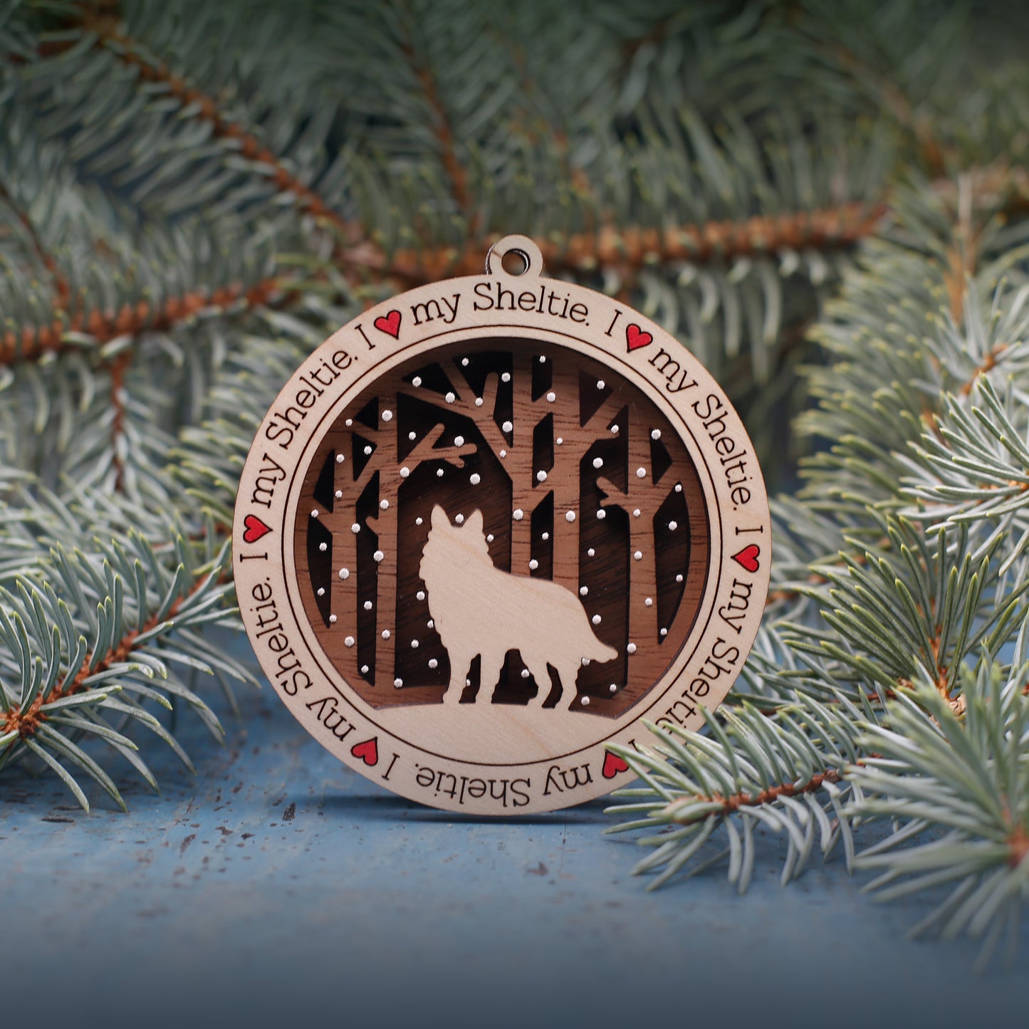 Sheltie Ornament