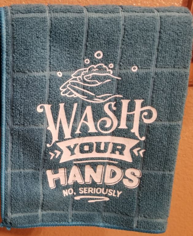 Wash Your Hands Towel