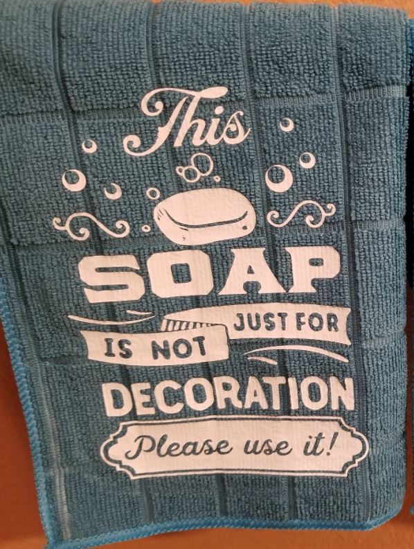 Use Soap Towel