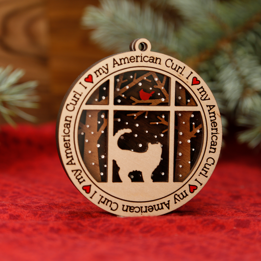 American Curl Ornament