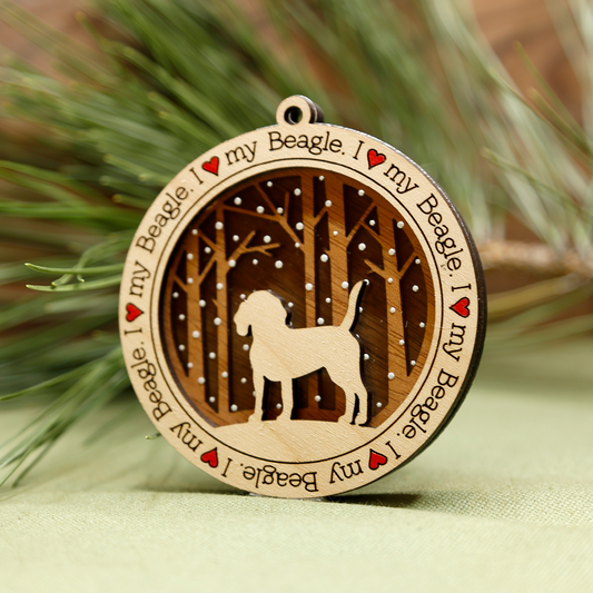 Beagle Ornament