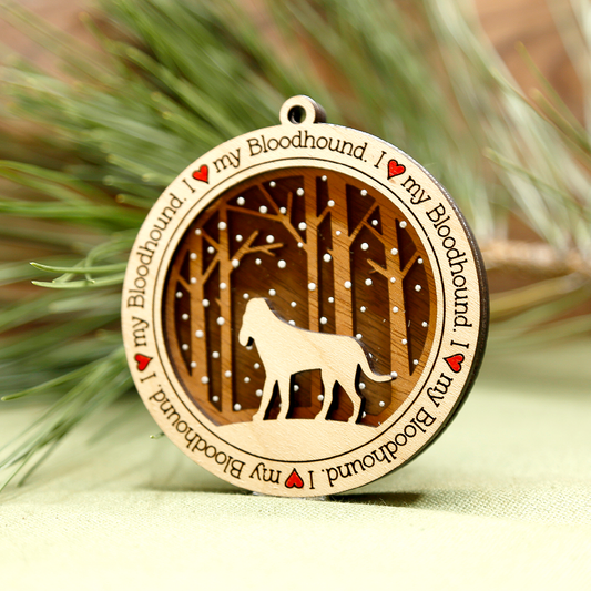 Bloodhound Ornament