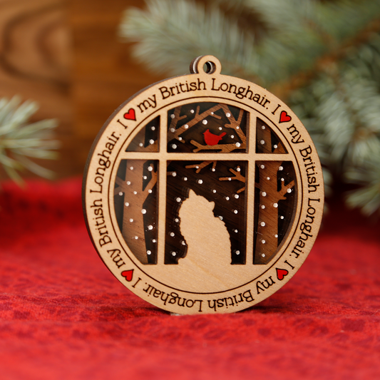 British Longhair Ornament