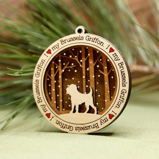 Brussels Griffon Ornament