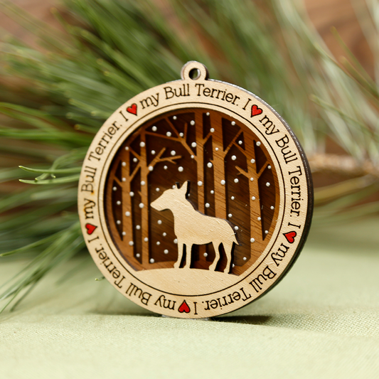 Bull Terrier Ornament