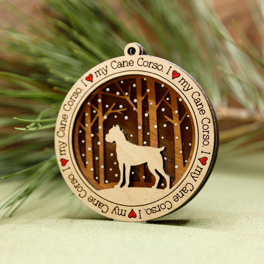 Cane Corso Ornament