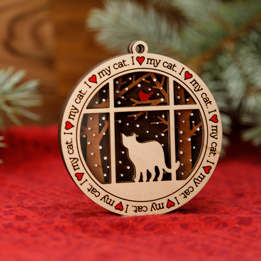 Cat2 Ornament