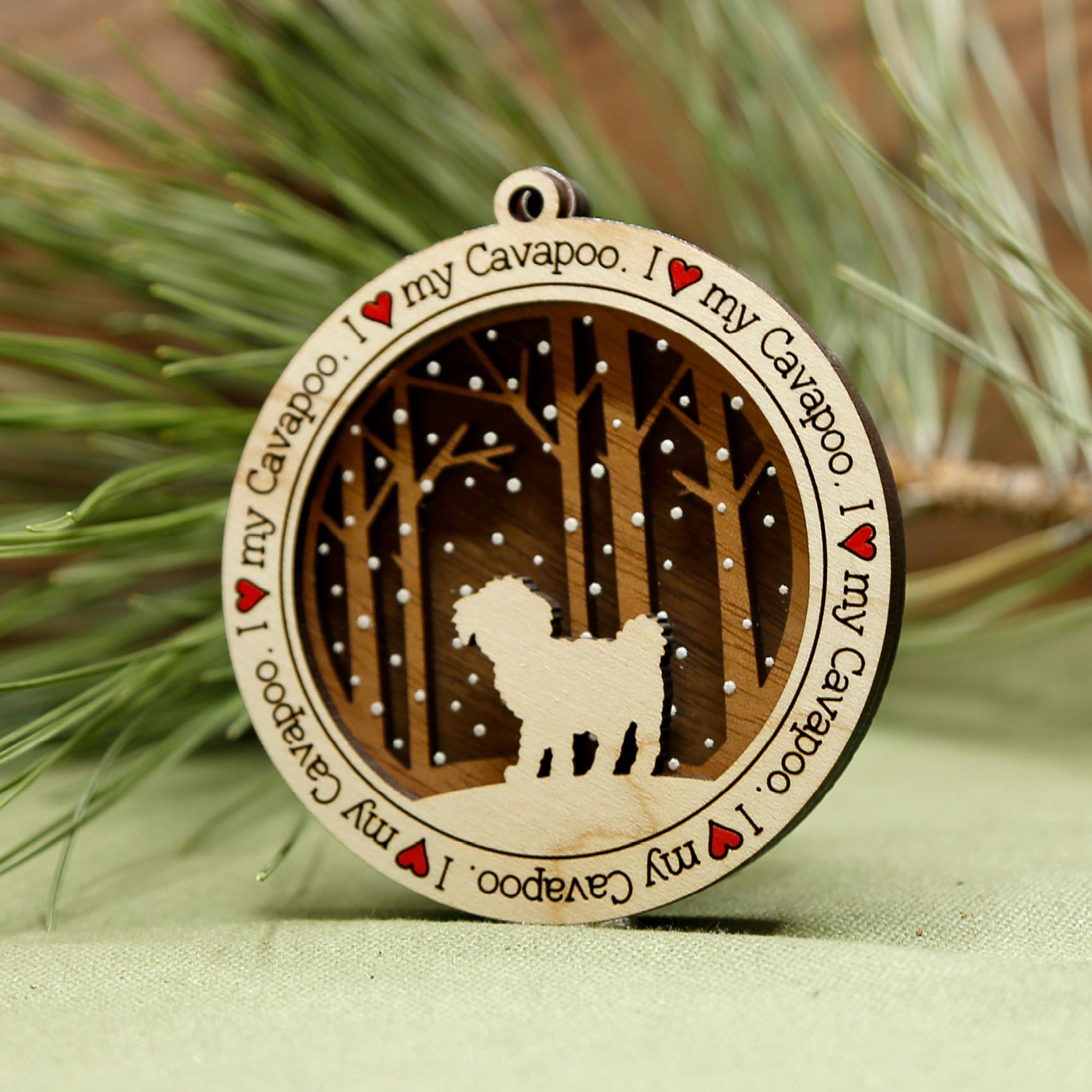 Cavapoo Ornament – S'Mishues