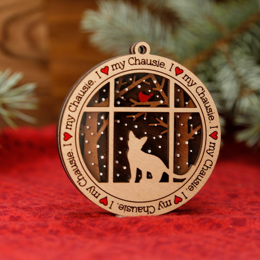 Chausie Ornament