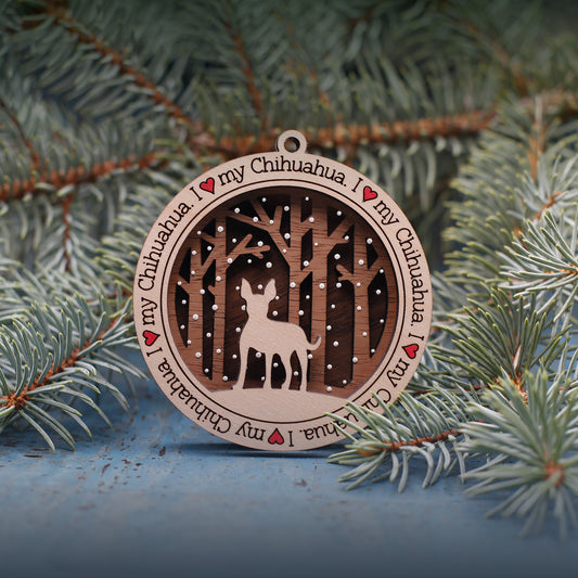 Chihuahua - Short Haired Ornament