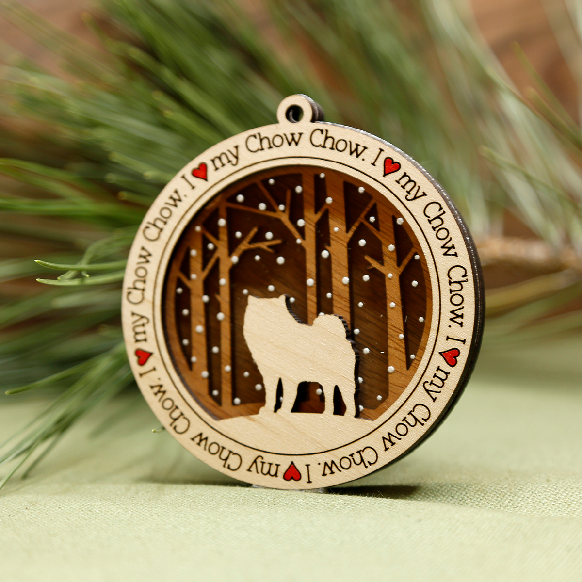 Chow Chow Ornament