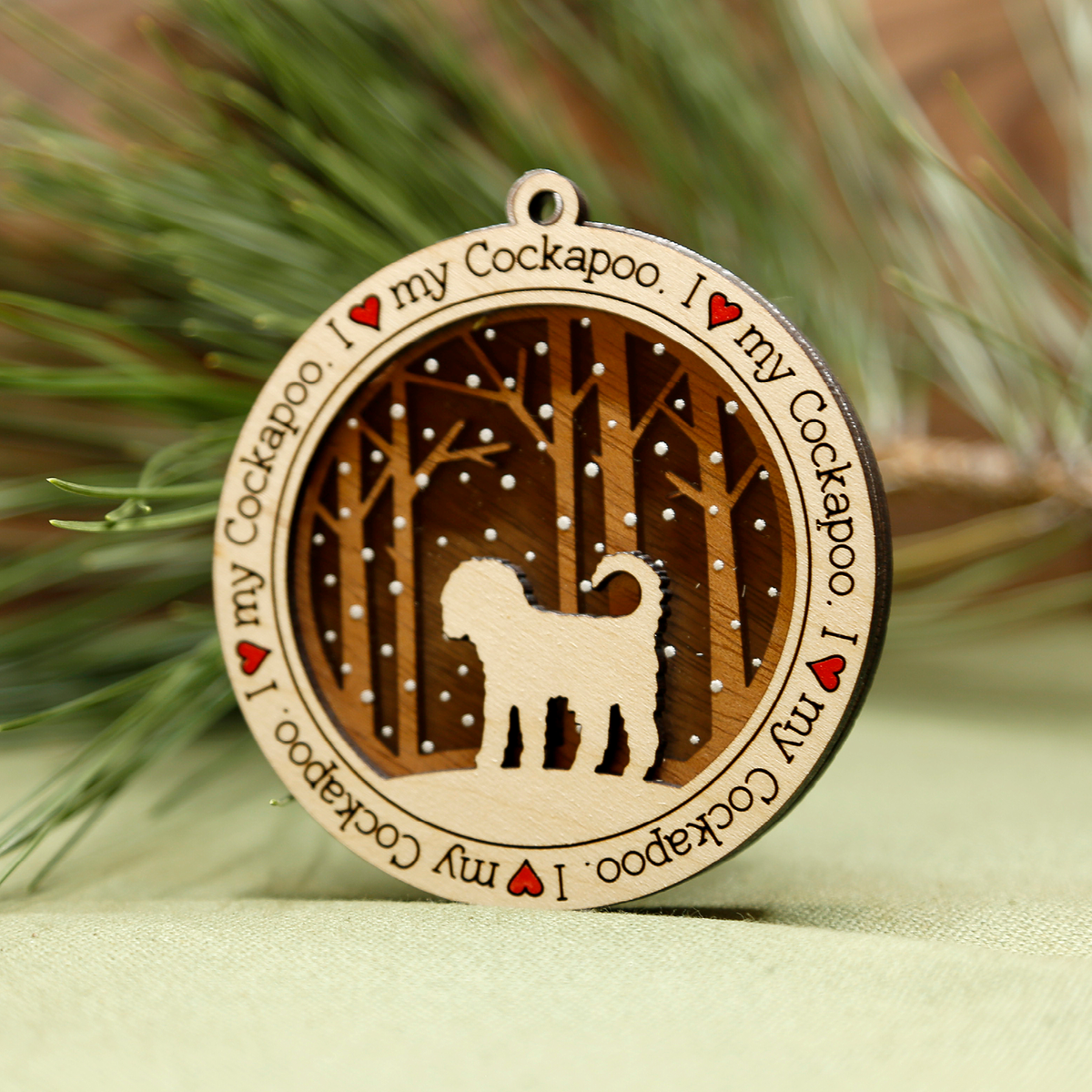 Cockapoo Ornament