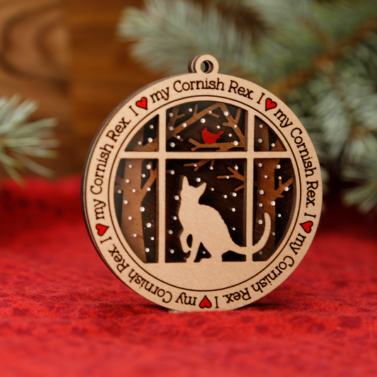 Cornish Rex Ornament