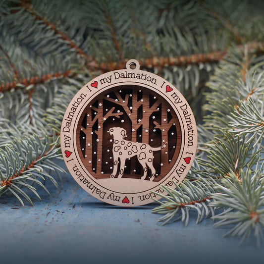 Dalmation Ornament