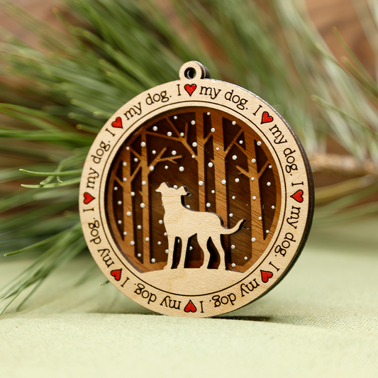 Dog 6 Ornament