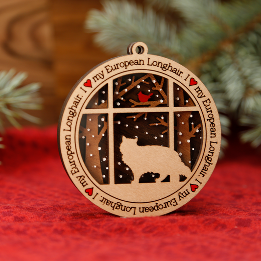 European Longhair Ornament