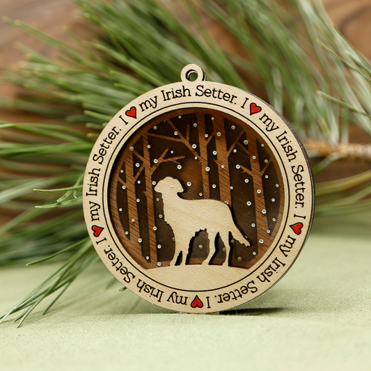 Irish Setter Ornament