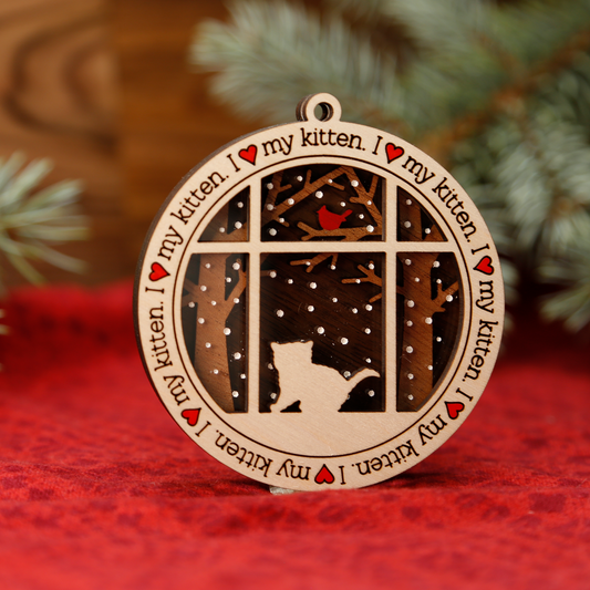Kitten 2 Ornament