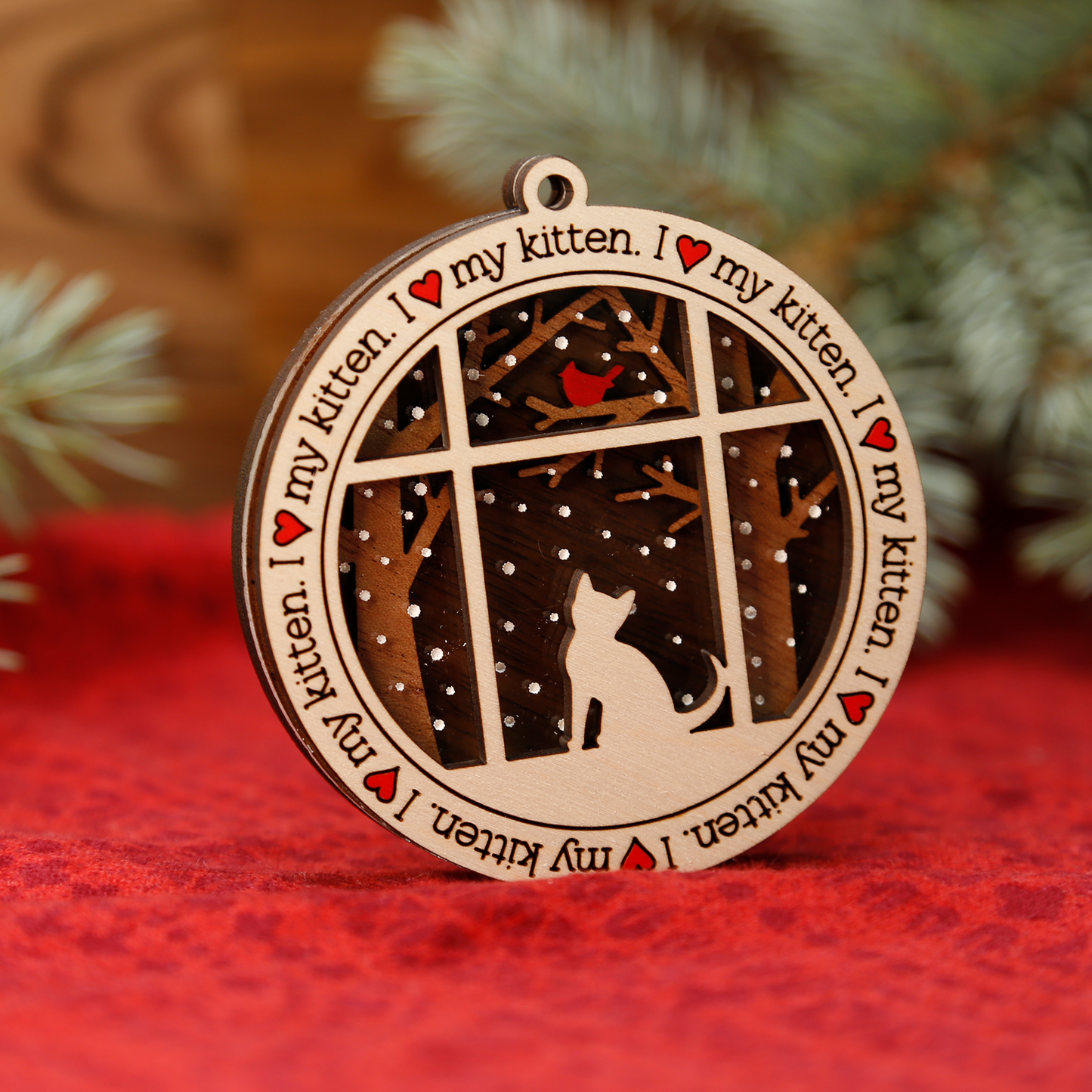 Kitten 3 Ornament