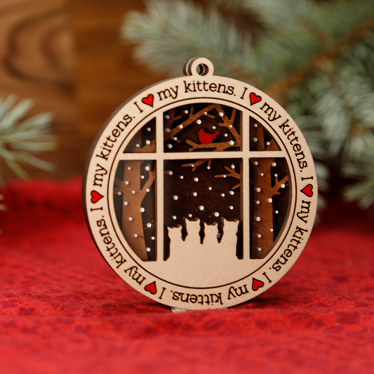 Four Kittens Ornament