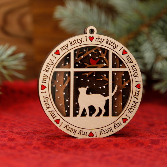 Kitty 2 Ornament