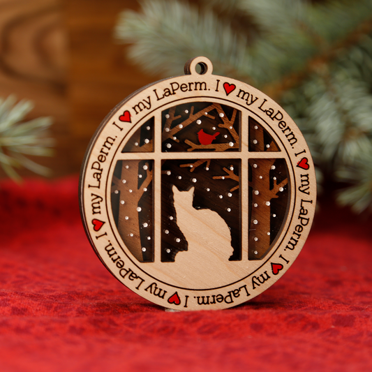 LaPerm Ornament