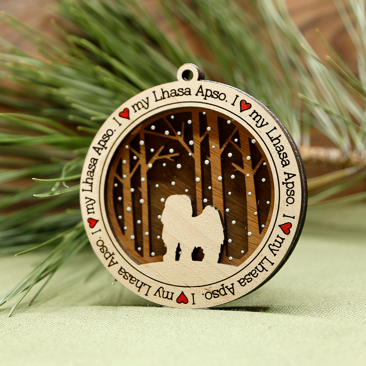 Lhasa Apso Ornament