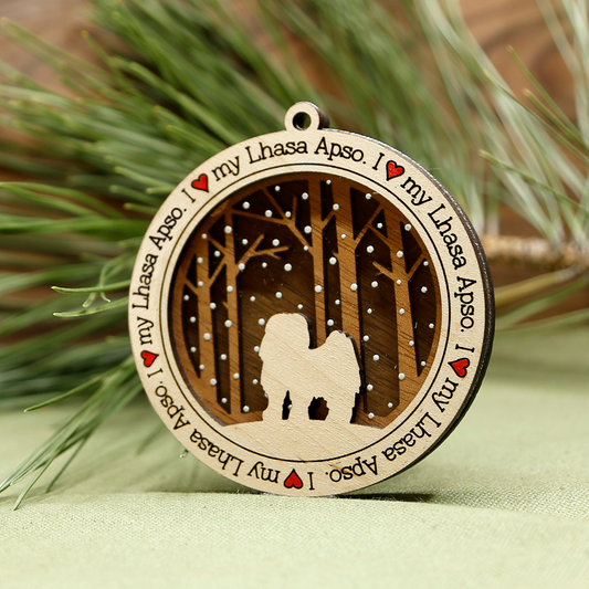 Lhasa Apso Ornament