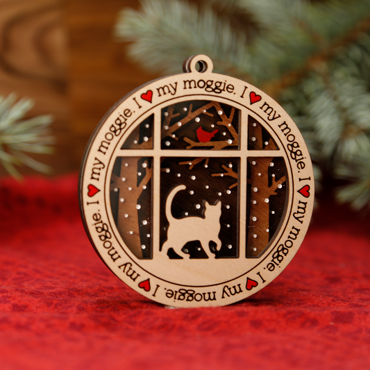 Moggie Ornament