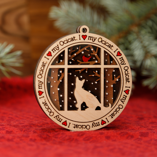 Ocicat Ornament