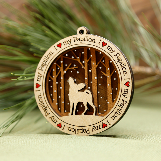 Papillion Ornament