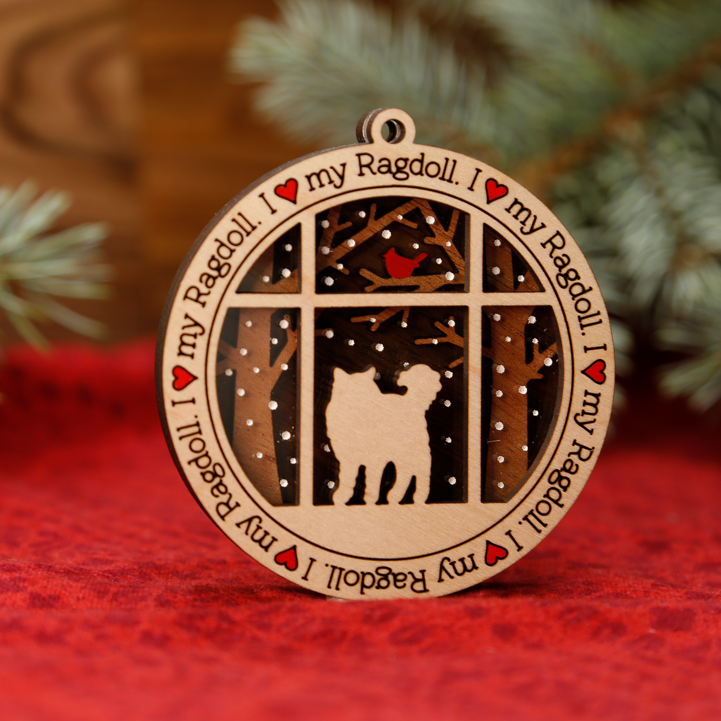 Ragdoll Ornament