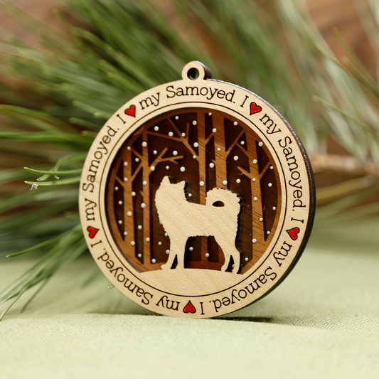 Samoyed Ornament