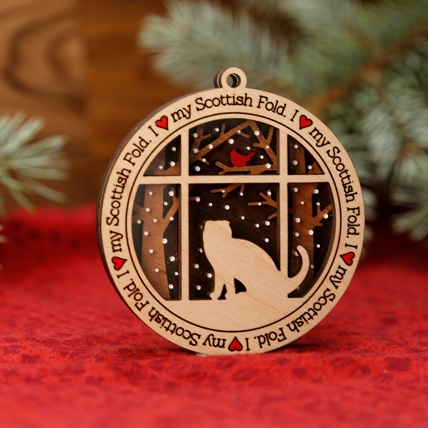 Scottish Fold Ornament