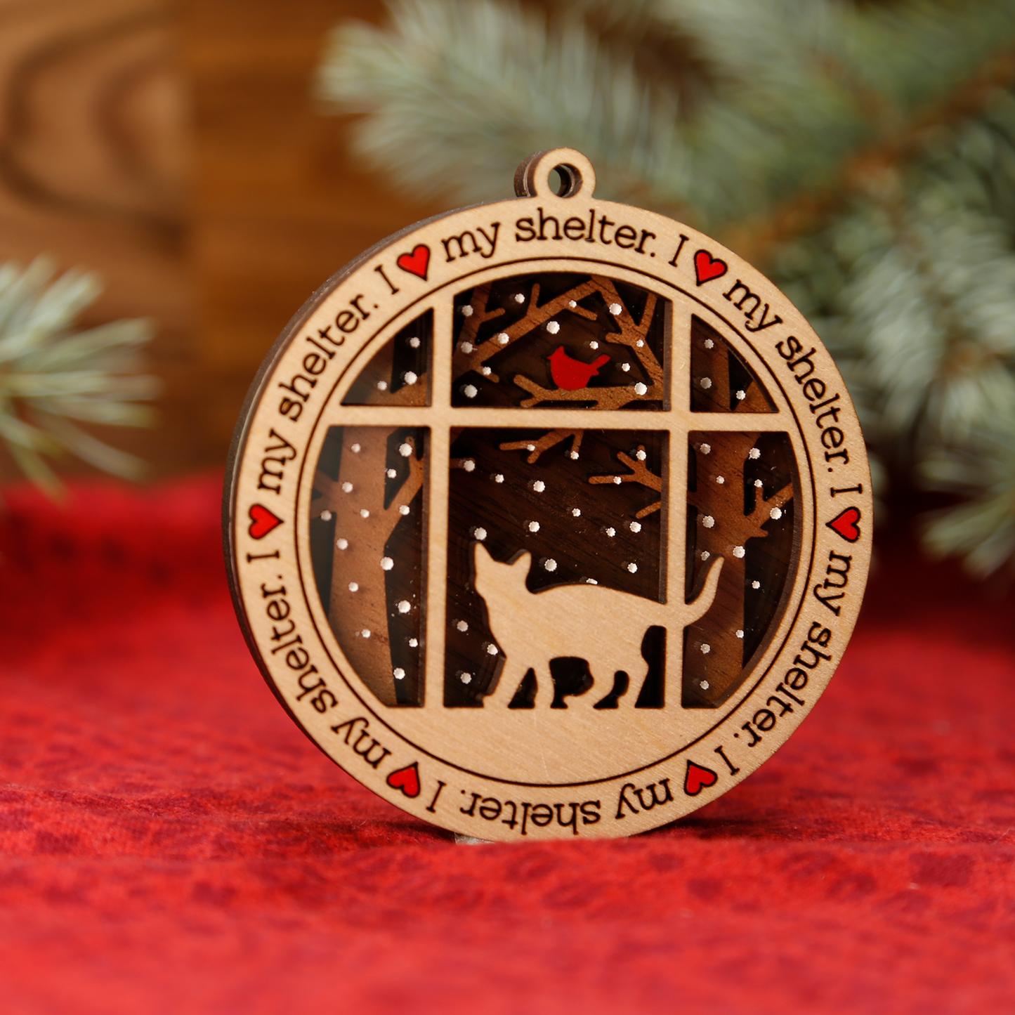 Shelter Ornament