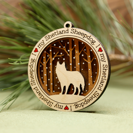 Shetland Sheepdog Ornament