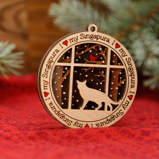 Singapura Ornament